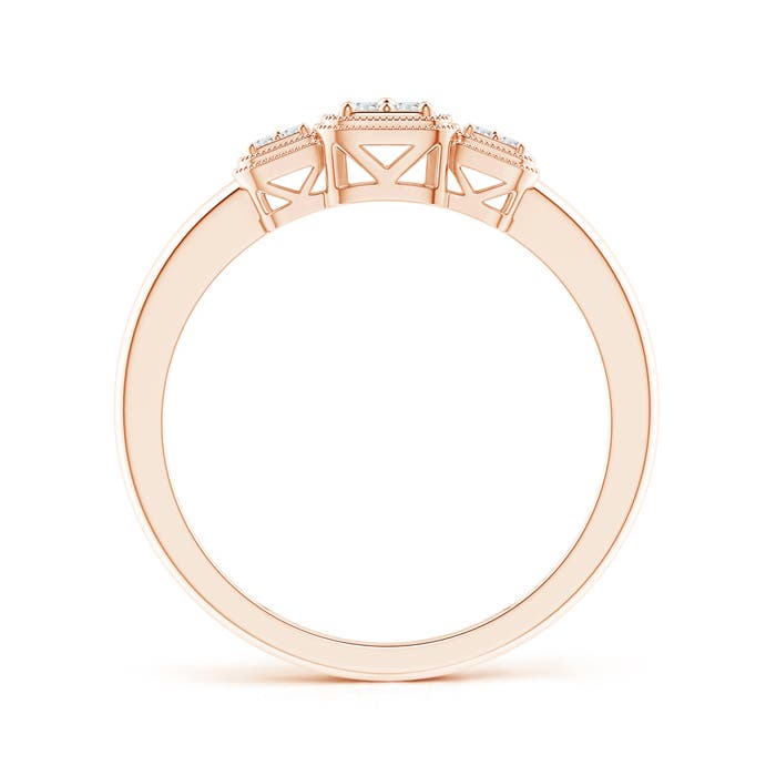 G, VS2 / 0.1 CT / 14 KT Rose Gold