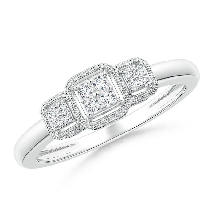 G, VS2 / 0.1 CT / 14 KT White Gold