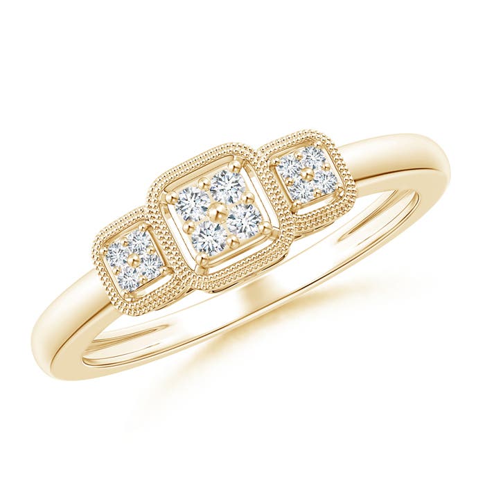 G, VS2 / 0.1 CT / 14 KT Yellow Gold