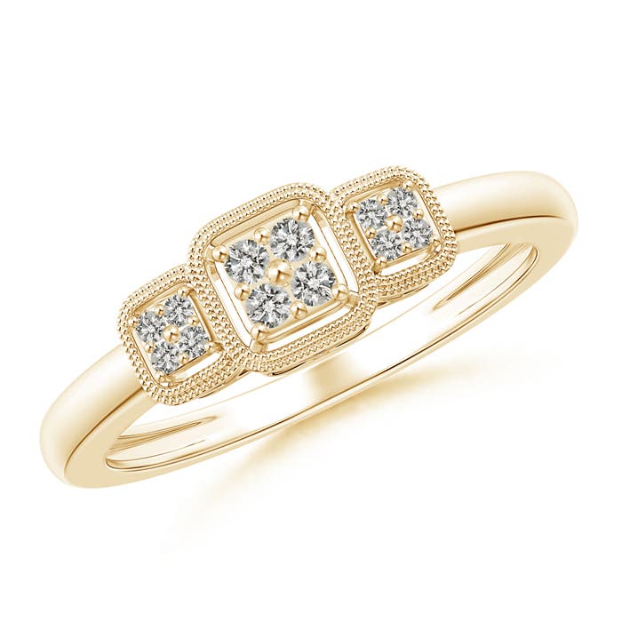 K, I3 / 0.1 CT / 14 KT Yellow Gold