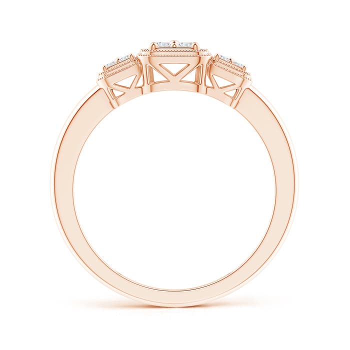 G, VS2 / 0.2 CT / 14 KT Rose Gold