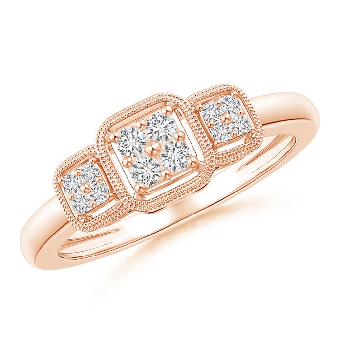 H, SI2 / 0.2 CT / 14 KT Rose Gold