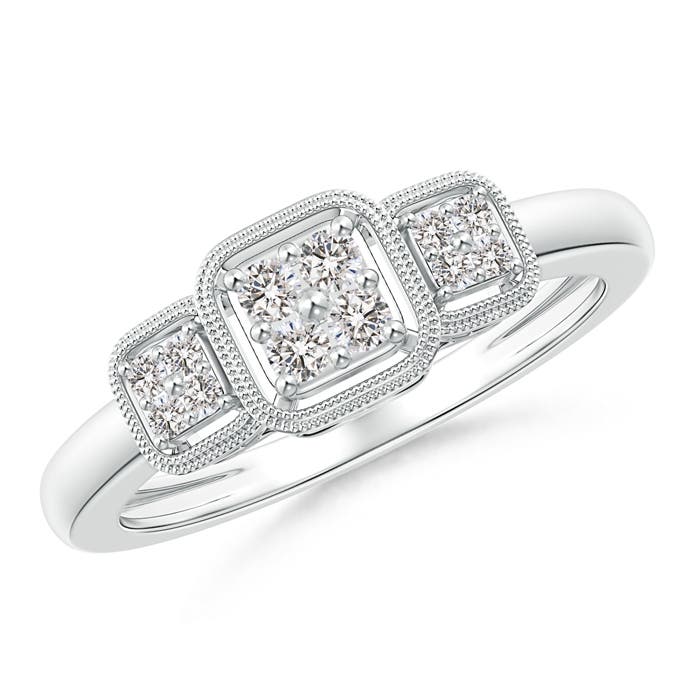 I-J, I1-I2 / 0.2 CT / 14 KT White Gold