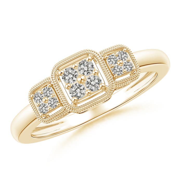 K, I3 / 0.2 CT / 14 KT Yellow Gold