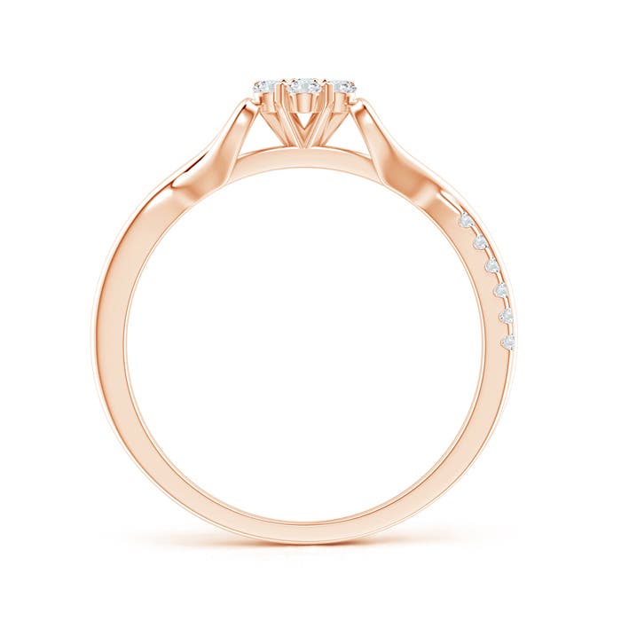 F-G, VS / 0.26 CT / 14 KT Rose Gold