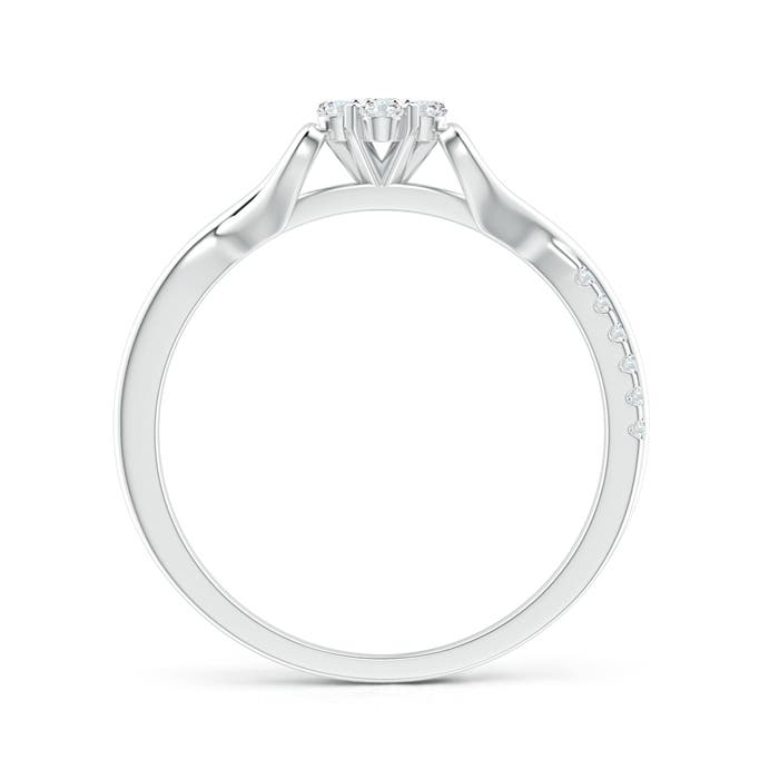 F-G, VS / 0.26 CT / 14 KT White Gold