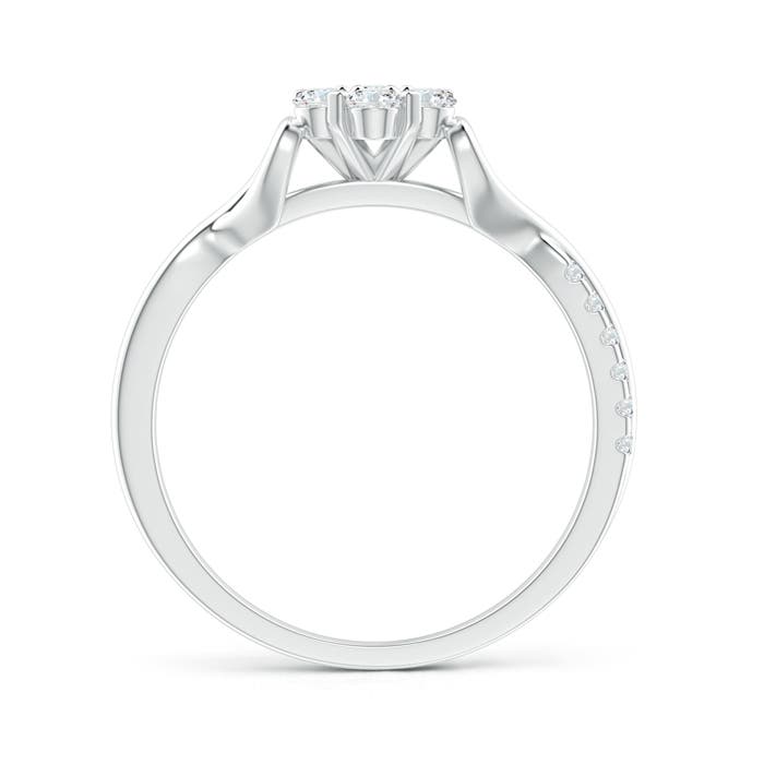 F-G, VS / 0.5 CT / 14 KT White Gold