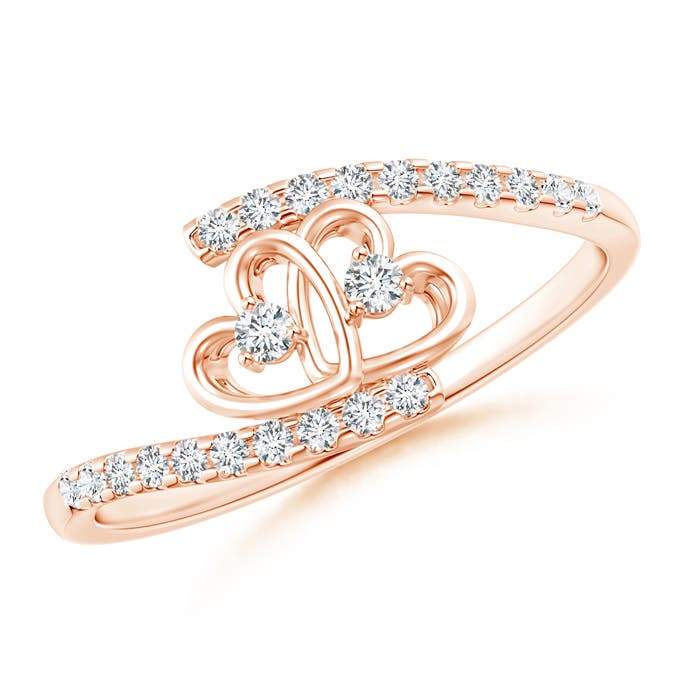 G, VS2 / 0.2 CT / 14 KT Rose Gold