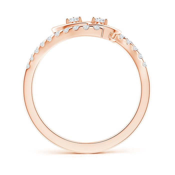 G, VS2 / 0.33 CT / 14 KT Rose Gold