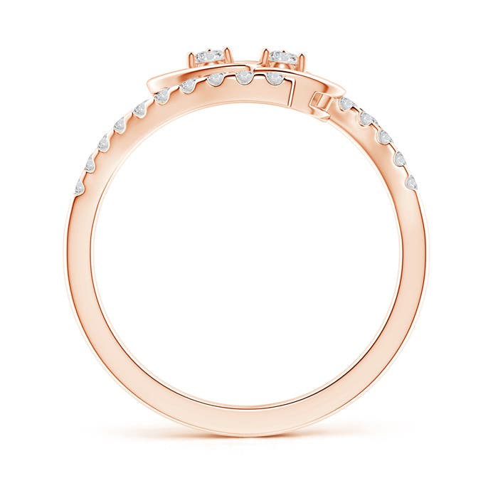 H, SI2 / 0.33 CT / 14 KT Rose Gold