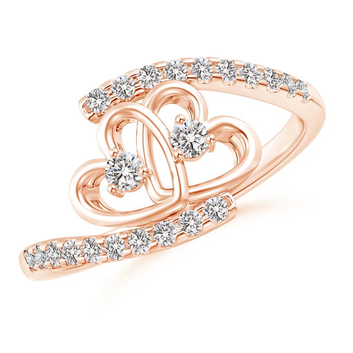 I-J, I1-I2 / 0.33 CT / 14 KT Rose Gold