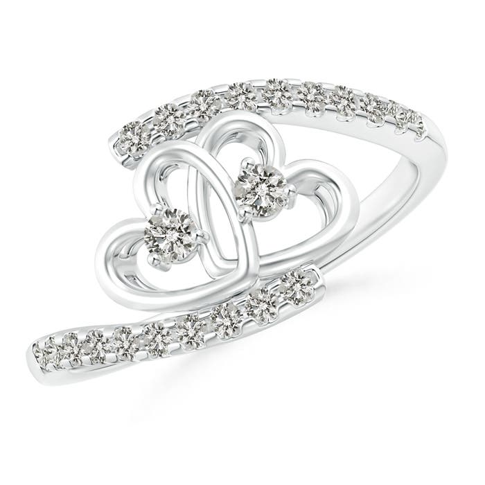 K, I3 / 0.33 CT / 14 KT White Gold