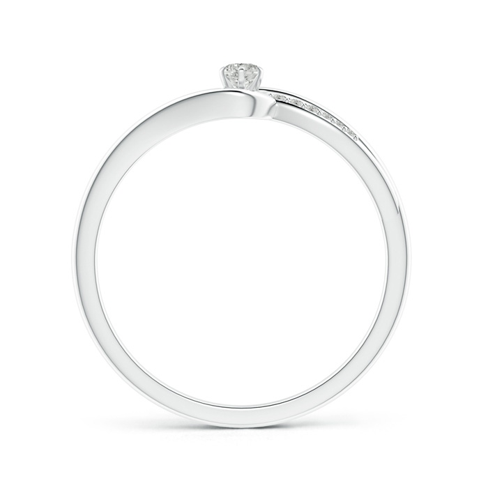 2.5mm KI3 Six Prong-Set Solitaire Diamond Bypass Promise Ring in White Gold side-1