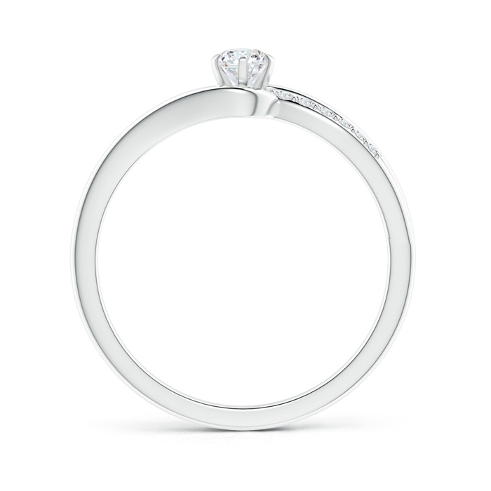 3.5mm GVS2 Six Prong-Set Solitaire Diamond Bypass Promise Ring in P950 Platinum side-1