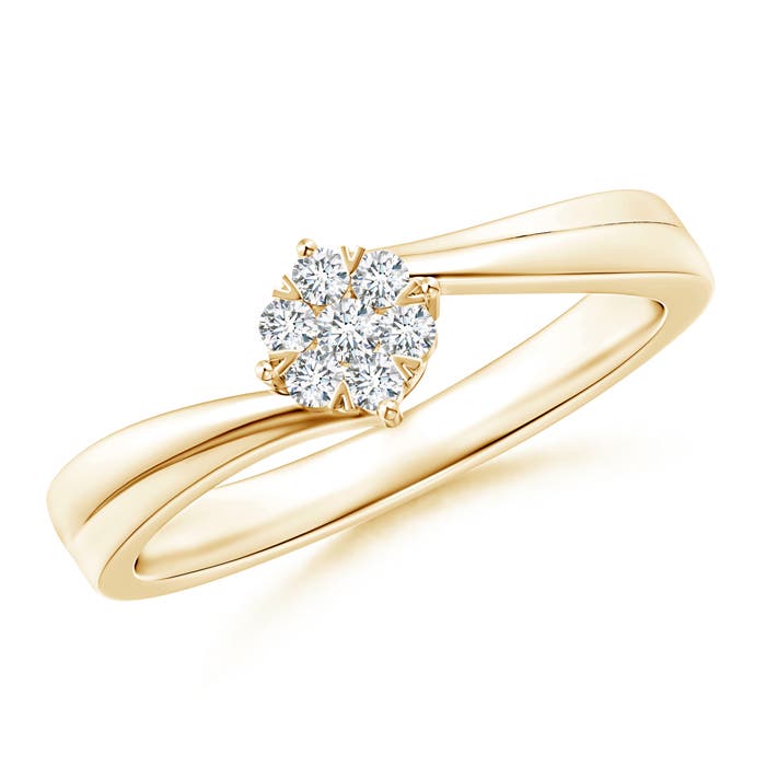 G, VS2 / 0.13 CT / 14 KT Yellow Gold