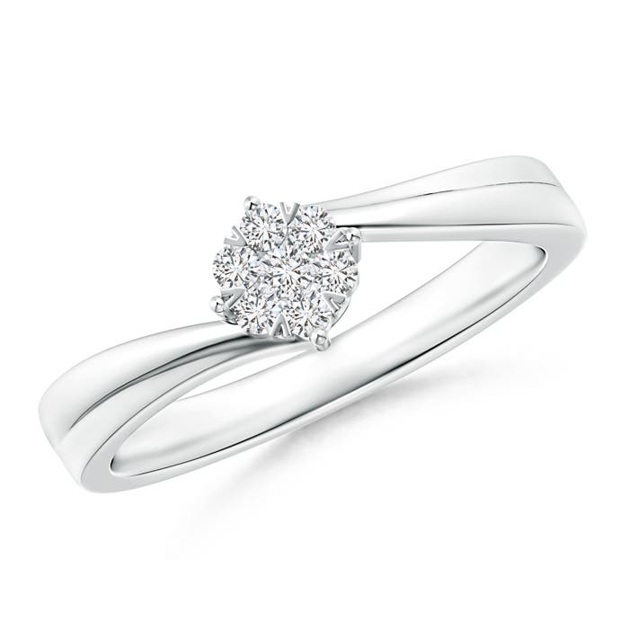 H, SI2 / 0.13 CT / 14 KT White Gold