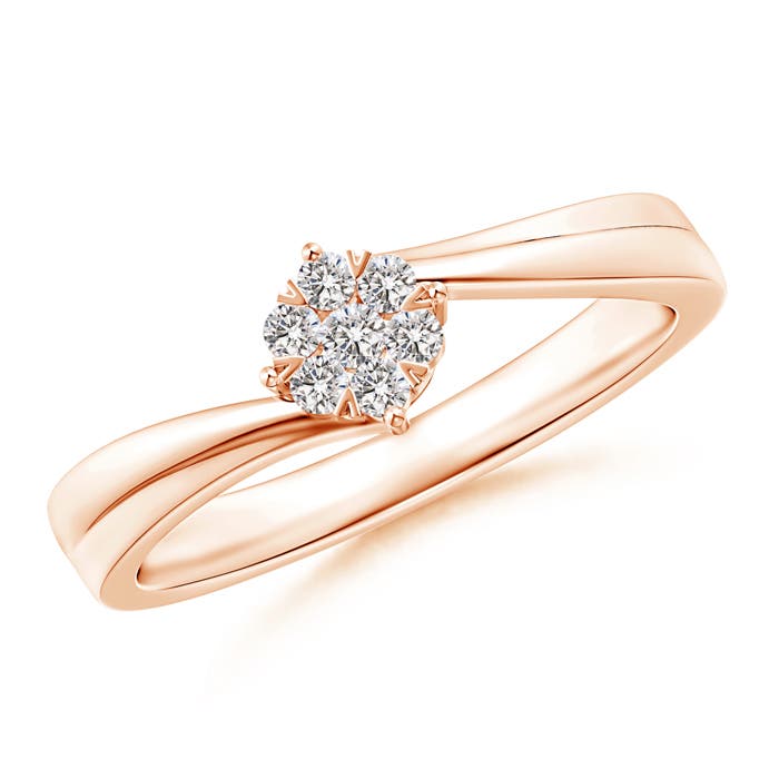 I-J, I1-I2 / 0.13 CT / 14 KT Rose Gold