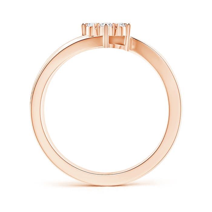 G, VS2 / 0.25 CT / 14 KT Rose Gold