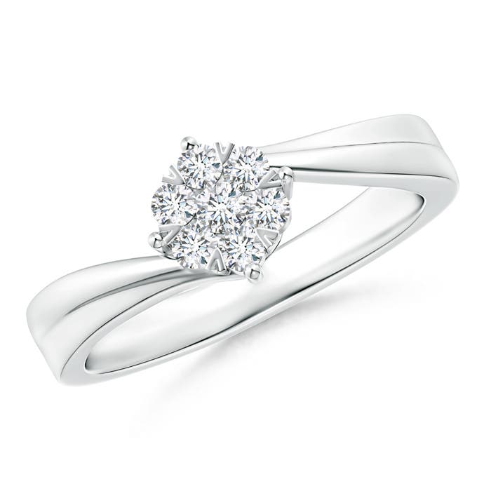 G, VS2 / 0.25 CT / 14 KT White Gold