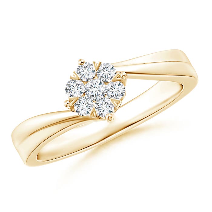 G, VS2 / 0.25 CT / 14 KT Yellow Gold