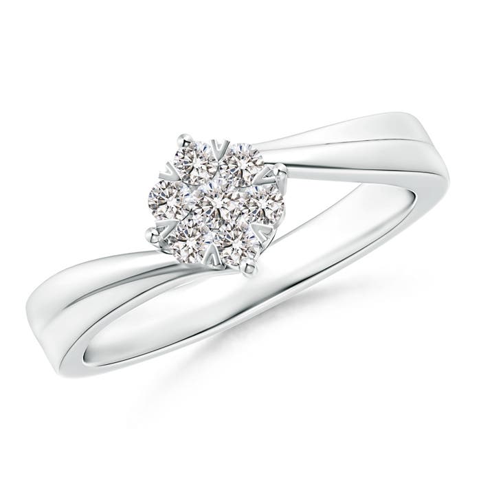 I-J, I1-I2 / 0.25 CT / 14 KT White Gold