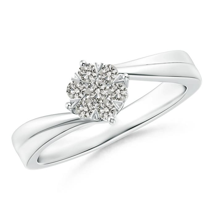 K, I3 / 0.25 CT / 14 KT White Gold