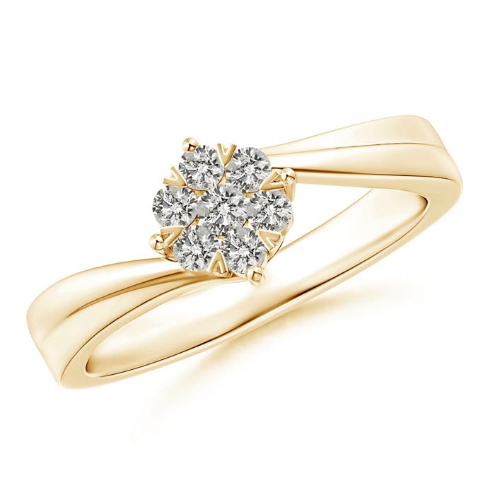 K, I3 / 0.25 CT / 14 KT Yellow Gold