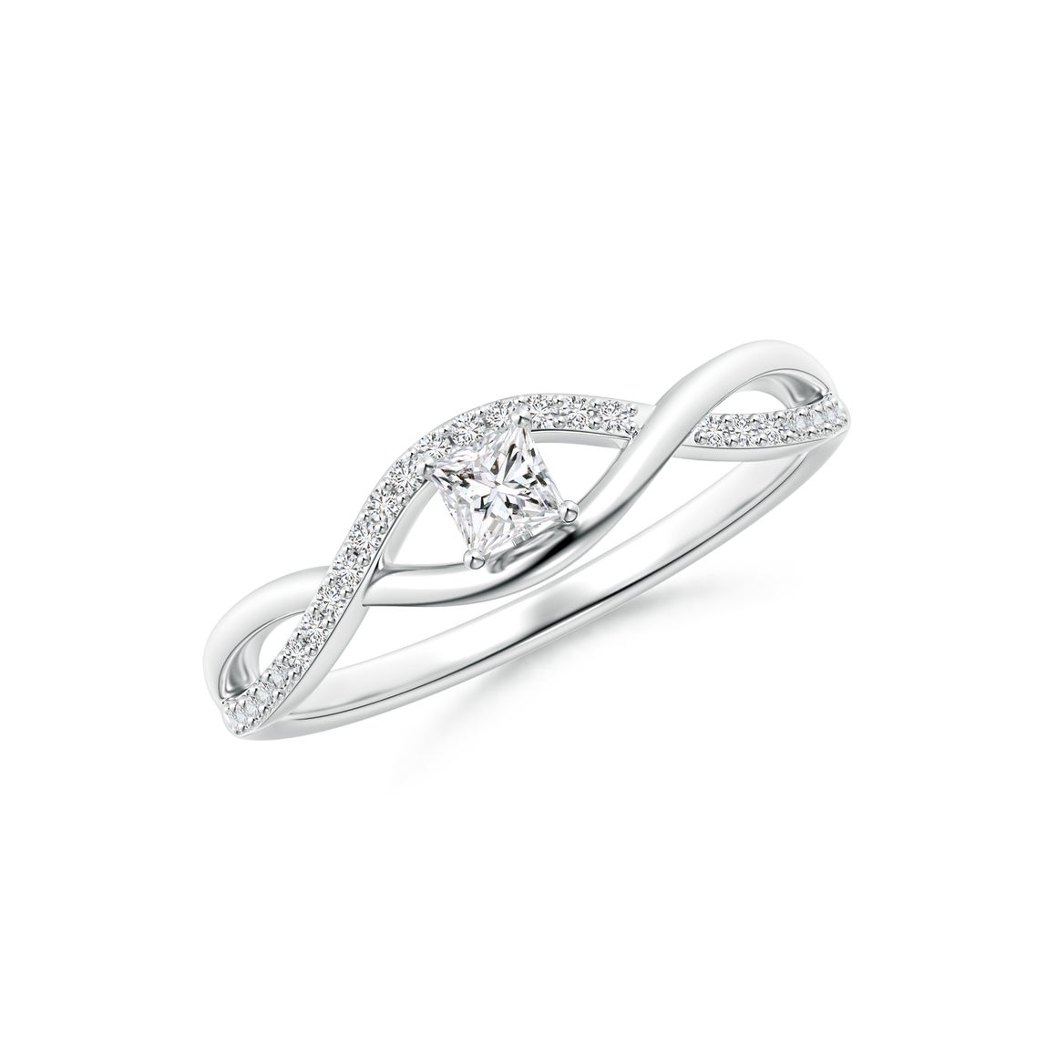 Diamond Infintyr Rings Diamond Infinity Rings | Angara