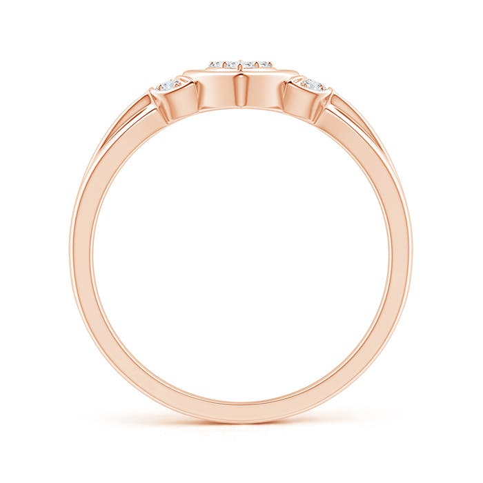 G, VS2 / 0.11 CT / 14 KT Rose Gold