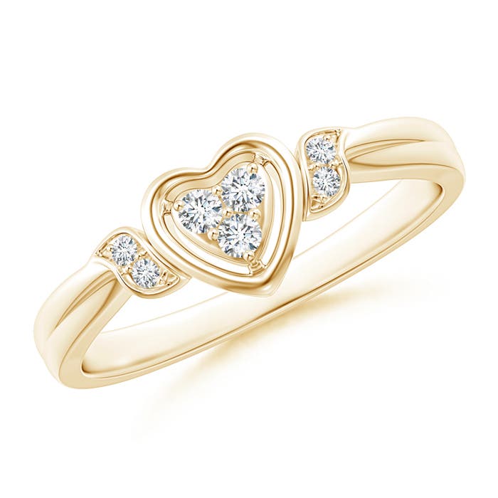 G, VS2 / 0.11 CT / 14 KT Yellow Gold