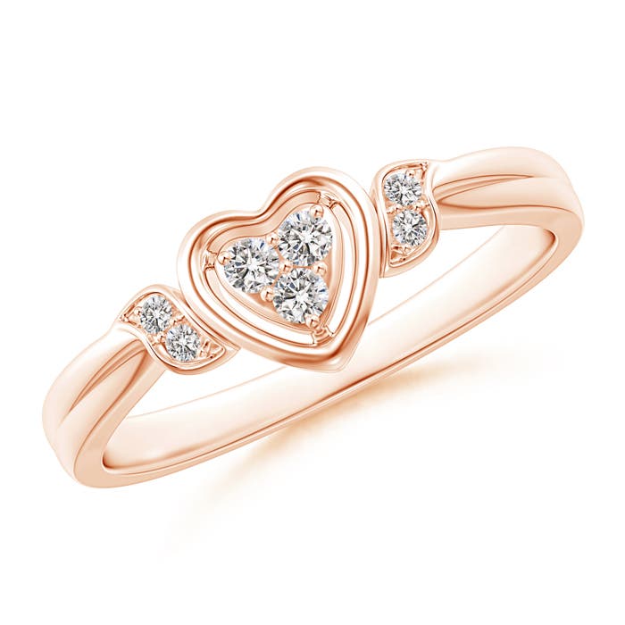 I-J, I1-I2 / 0.11 CT / 14 KT Rose Gold