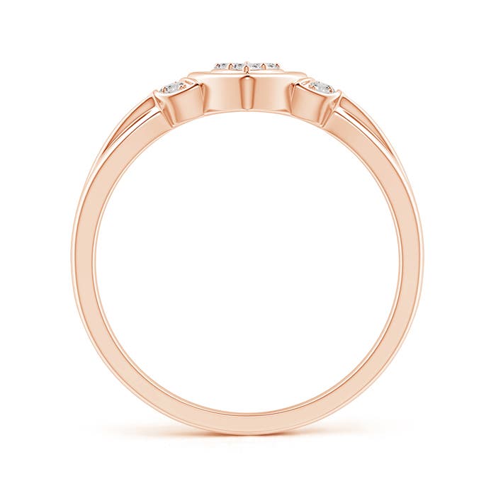 I-J, I1-I2 / 0.11 CT / 14 KT Rose Gold