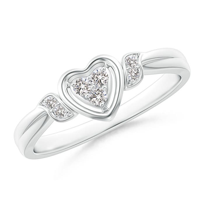 I-J, I1-I2 / 0.11 CT / 14 KT White Gold