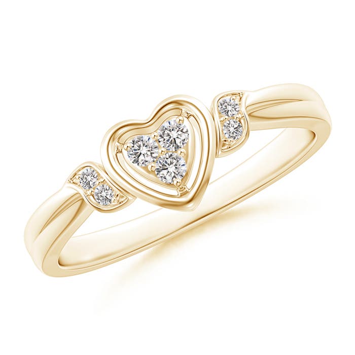 I-J, I1-I2 / 0.11 CT / 14 KT Yellow Gold