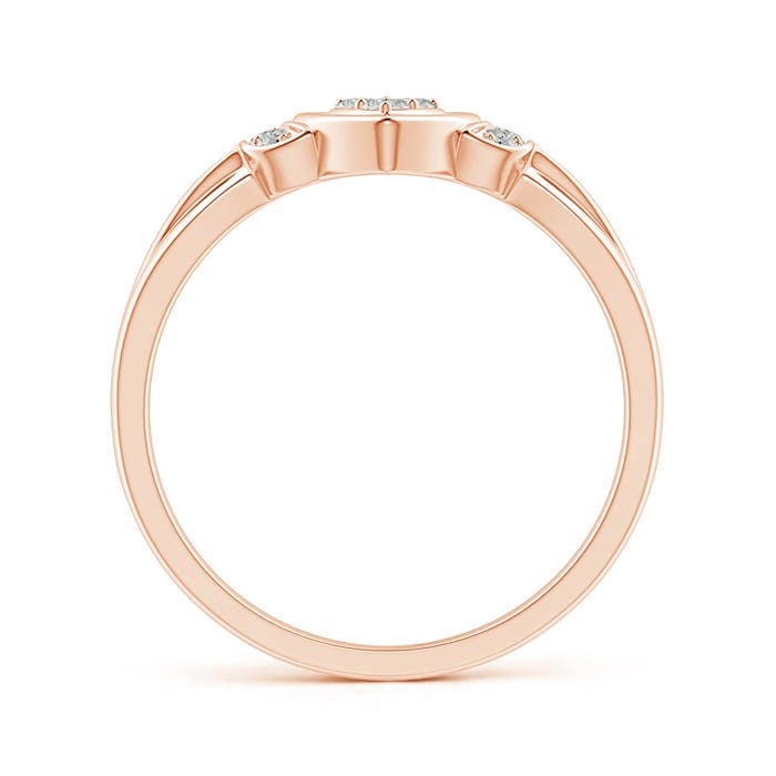 K, I3 / 0.11 CT / 14 KT Rose Gold