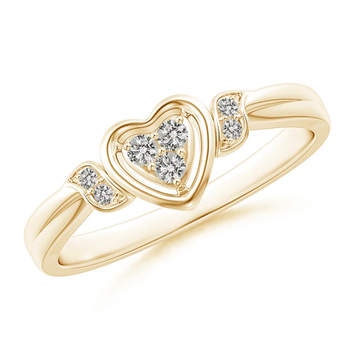 K, I3 / 0.11 CT / 14 KT Yellow Gold