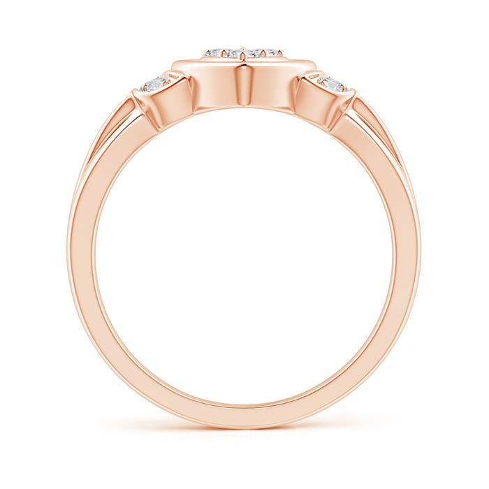 H, SI2 / 0.19 CT / 14 KT Rose Gold