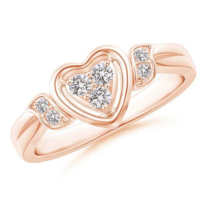 I-J, I1-I2 / 0.19 CT / 14 KT Rose Gold