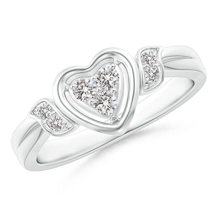 I-J, I1-I2 / 0.19 CT / 14 KT White Gold