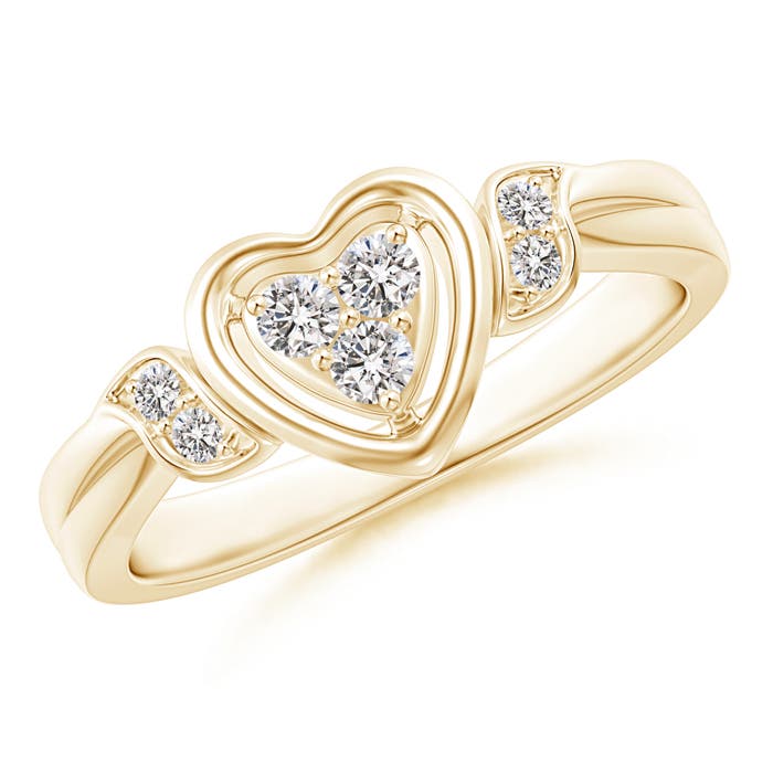 I-J, I1-I2 / 0.19 CT / 14 KT Yellow Gold