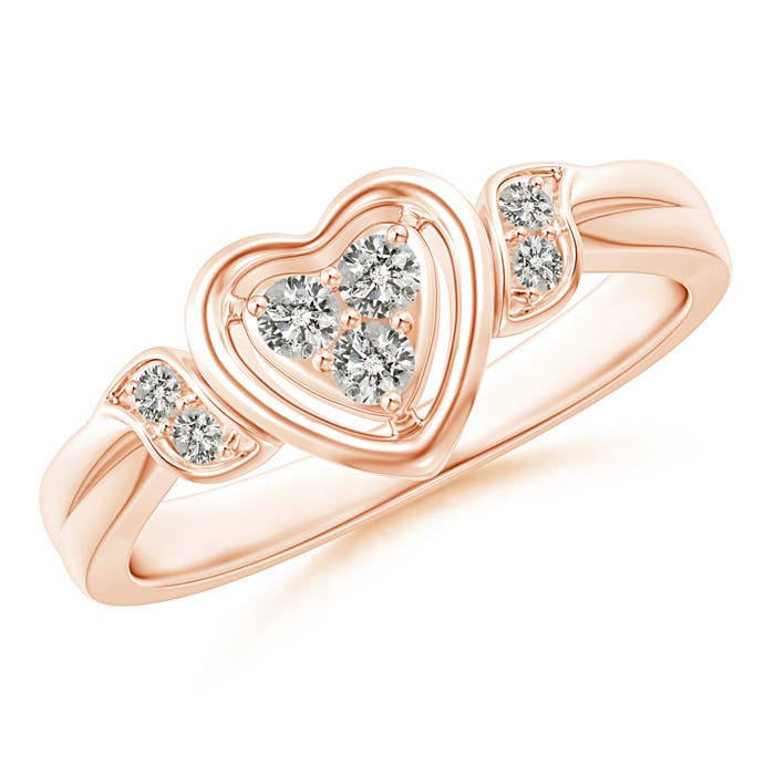 K, I3 / 0.19 CT / 14 KT Rose Gold