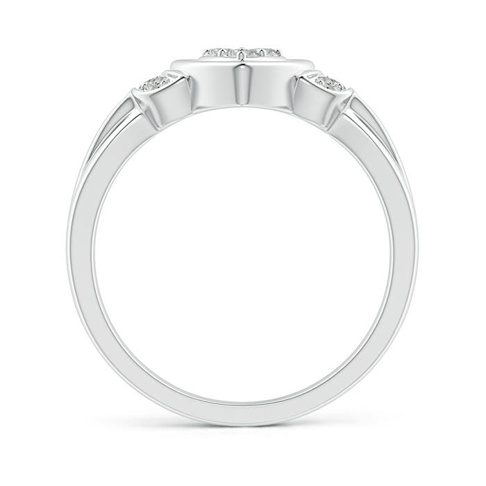 K, I3 / 0.19 CT / 14 KT White Gold