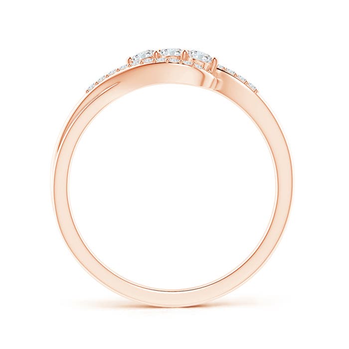 G, VS2 / 0.25 CT / 14 KT Rose Gold