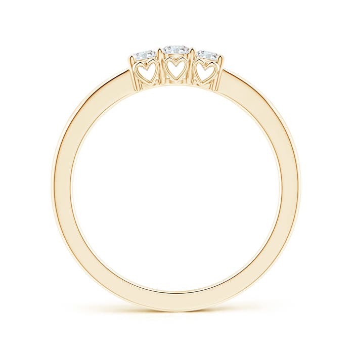 G, VS2 / 0.25 CT / 14 KT Yellow Gold