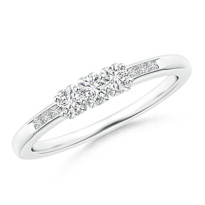 H, SI2 / 0.25 CT / 14 KT White Gold