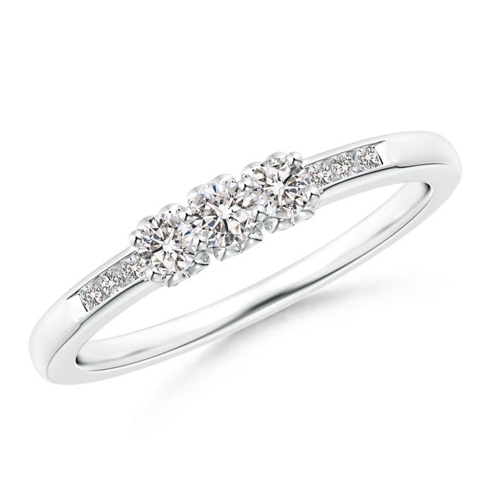 I-J, I1-I2 / 0.25 CT / 14 KT White Gold