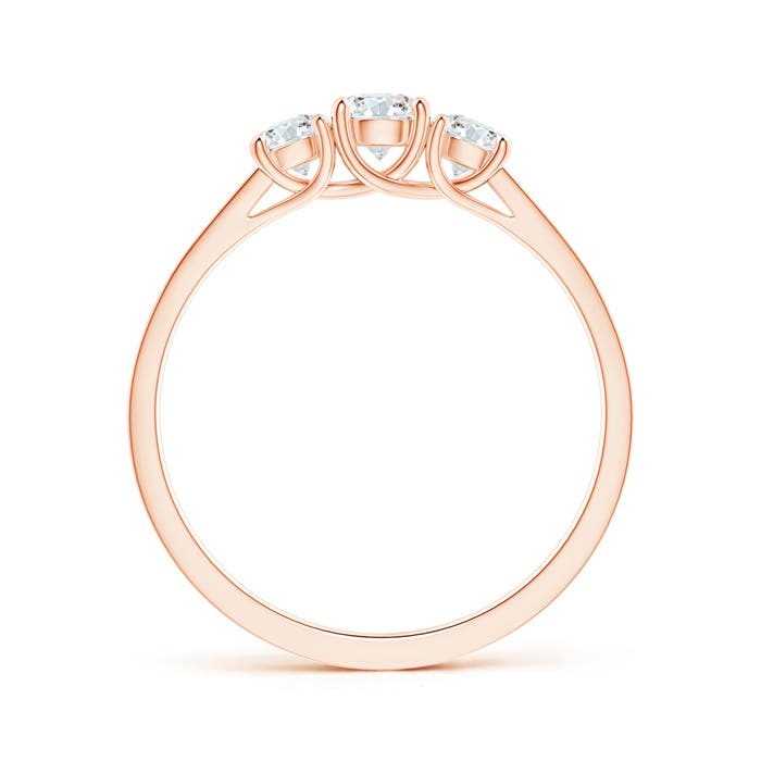 G, VS2 / 0.49 CT / 14 KT Rose Gold