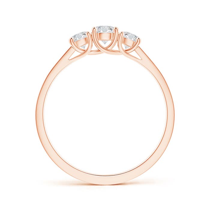 H, SI2 / 0.49 CT / 14 KT Rose Gold