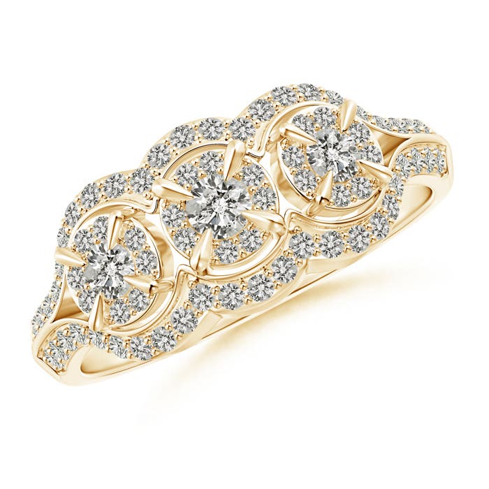 K, I3 / 0.59 CT / 14 KT Yellow Gold