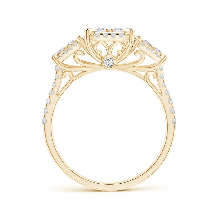 H, SI2 / 0.95 CT / 14 KT Yellow Gold